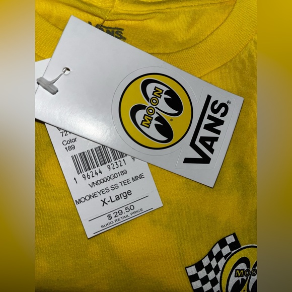 Vans mooneyes tee shirt kids medium/large/XL NWT rare - Picture 5 of 5